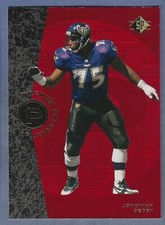 1996 SP Football #4 Jonathan Ogden Rookie Card Ravens HOF