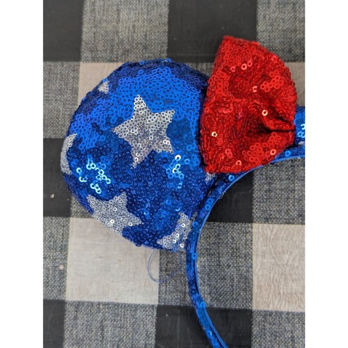 Disney Minnie Mouse Ears Sequenced Headbands Lot of 2 - Picture 3 of 15