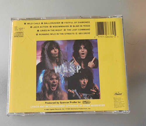 WASP (W.A.S.P.) CDs - Choose Your Favourites - Picture 40 of 41