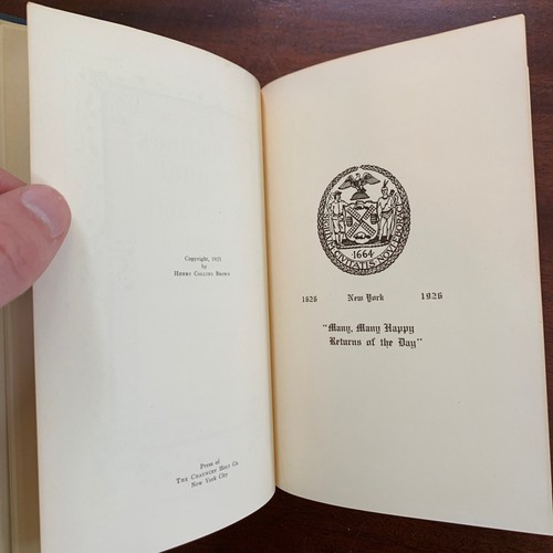 Valentine's Manual of Old New York 1926 Henry Collins Brown Antique Illustrated - Bild 4 von 10