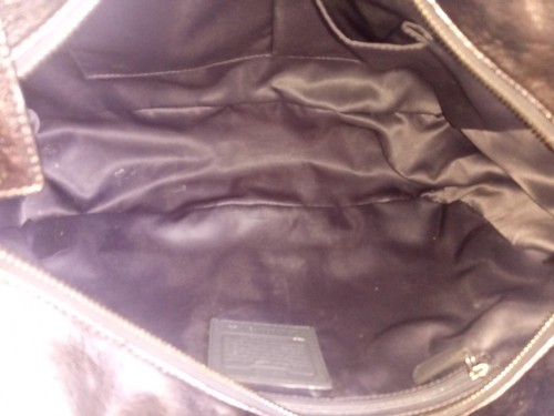 Bolso de Mano COACH Metallic Pewter Gallery Signature East West F17722 - Imagen 19 de 20