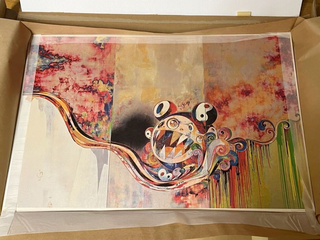 出漁の朝 a.murakami 木版画 1977年 Takashi Murakami - 727-272 Offset Lithograph Print SIGNED