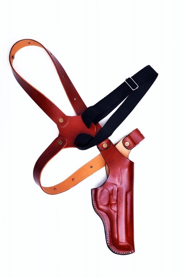 Leather Shoulder Holster Fits Beretta 92FS, F92, 92X, 92G, 96, M9, Px4, Mod 70 - Image 2 of 4