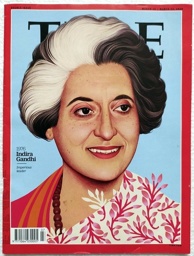 Time March 2020 Magazine Indira Gandhi Hillary Clinton 100 Women of the Year