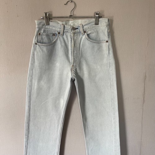Levis 501 Denim Jeans Light Wash Made In USA 30x32 - Picture 2 of 11
