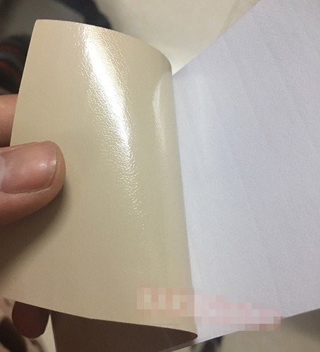 Beige Leather Pattern Car Vinyl Wrap Vinyl Sticker Decals Sticker Film Tint Wrap - Picture 3 of 5
