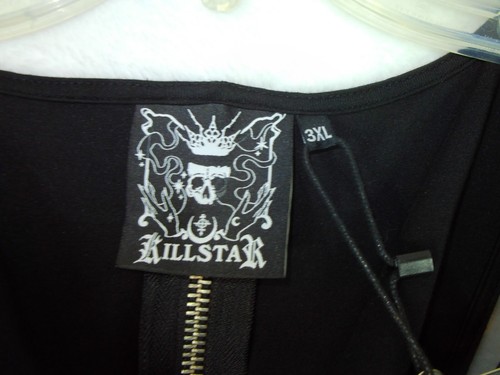 Killstar "Abracadabra" schwarzes Bodycon Kleid Goth Gothic Mall Hot Topic Gr. 3X Neu mit Etikett - Bild 3 von 9