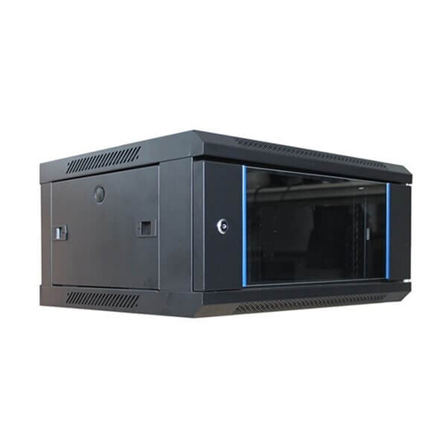 6U Network Data Cabinet 600mm Comms Wall Rack Patch Panel Switch LAN FLAT PACK - 第 2/9 張圖片