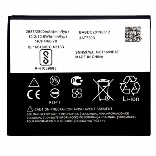 NEW For MOTOROLA MOTO G4 PLAY XT1607 XT1609 GK40 2800mAh High Quality BATTERY - Picture 2 of 5