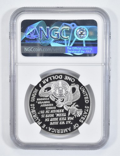 1995 P Special Olympic Commemorative Proof Silver Dollar NGC PF70 - Picture 2 of 5