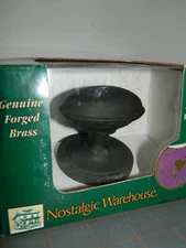 Nostalgic Warehouse Dummy Oval Oil Rubbed Bronze Door Knobs 703235 CLAHOM VN22
