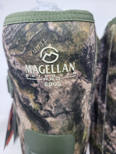 New Men's Camo Magellan Outdoors Waterproof Vivor Hunting Boot #167846 Size 10 - Picture 5 of 11