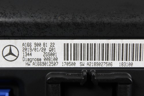 Monitor de pantalla de TV Mercedes GLE GLA CLA FABRICANTE DE EQUIPOS ORIGINALES 17 19 A1669008122 - Imagen 3 de 12