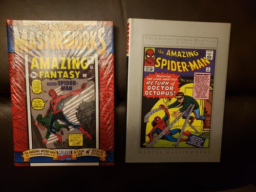 Marvel Masterworks Amazing Spiderman Band 1 Neu und Band 2 Gebraucht Sehr Gut