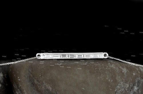 ECHTES DIAMANT BAGUETTE FORM STAB DESIGN BETTELARMBAND 14K GOLD EDLER SCHMUCK - Bild 2 von 9