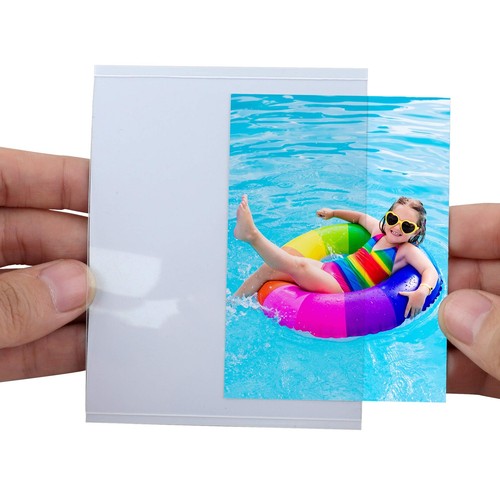 12 Pcs Wallet Size Photo Magnet Sleeves Magnetic Picture Frame for Refrigerator - Picture 6 of 7