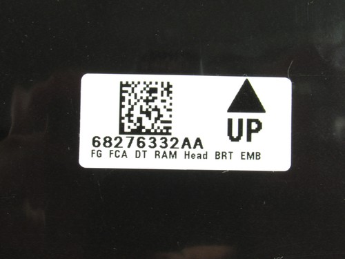 Dodge RAM 2019 cromo puerta trasera emblema de cabeza medallón nuevo fabricante de equipos originales Mopar - Imagen 10 de 12