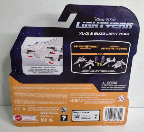 Buzz Lightyear XL-01 Hyperspeed Series Disney Pixar Mattel - Lightyear - Nuovo - Foto 3 di 3