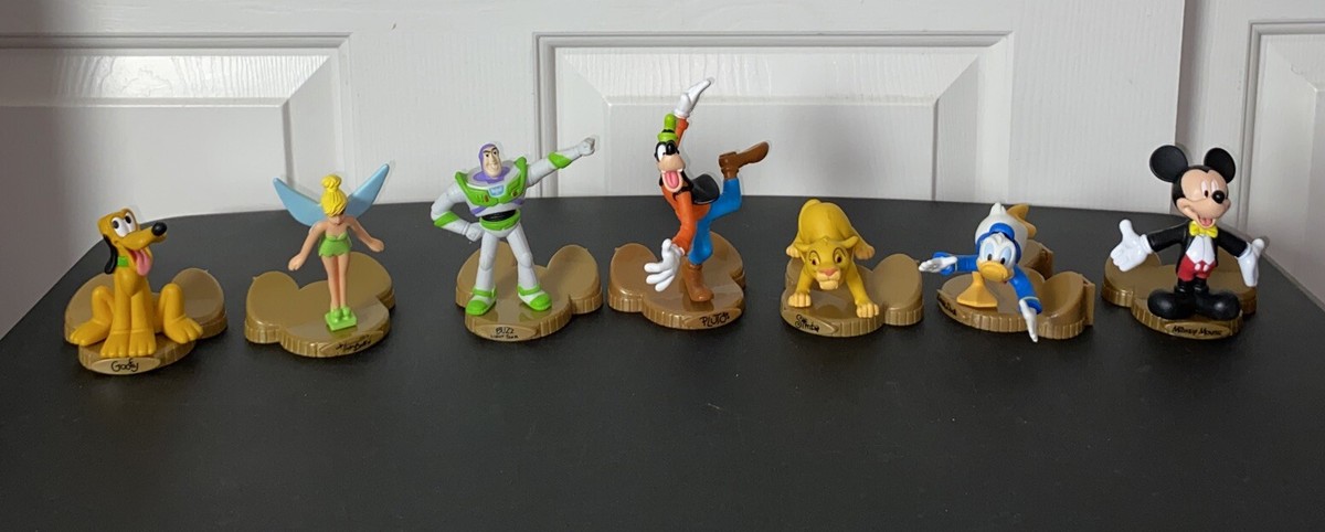 ディズニー　Disney アールビバン マセイ　ドナルド Lot Of 7 McDonald's Disneyland 50th Anniversary Figures With