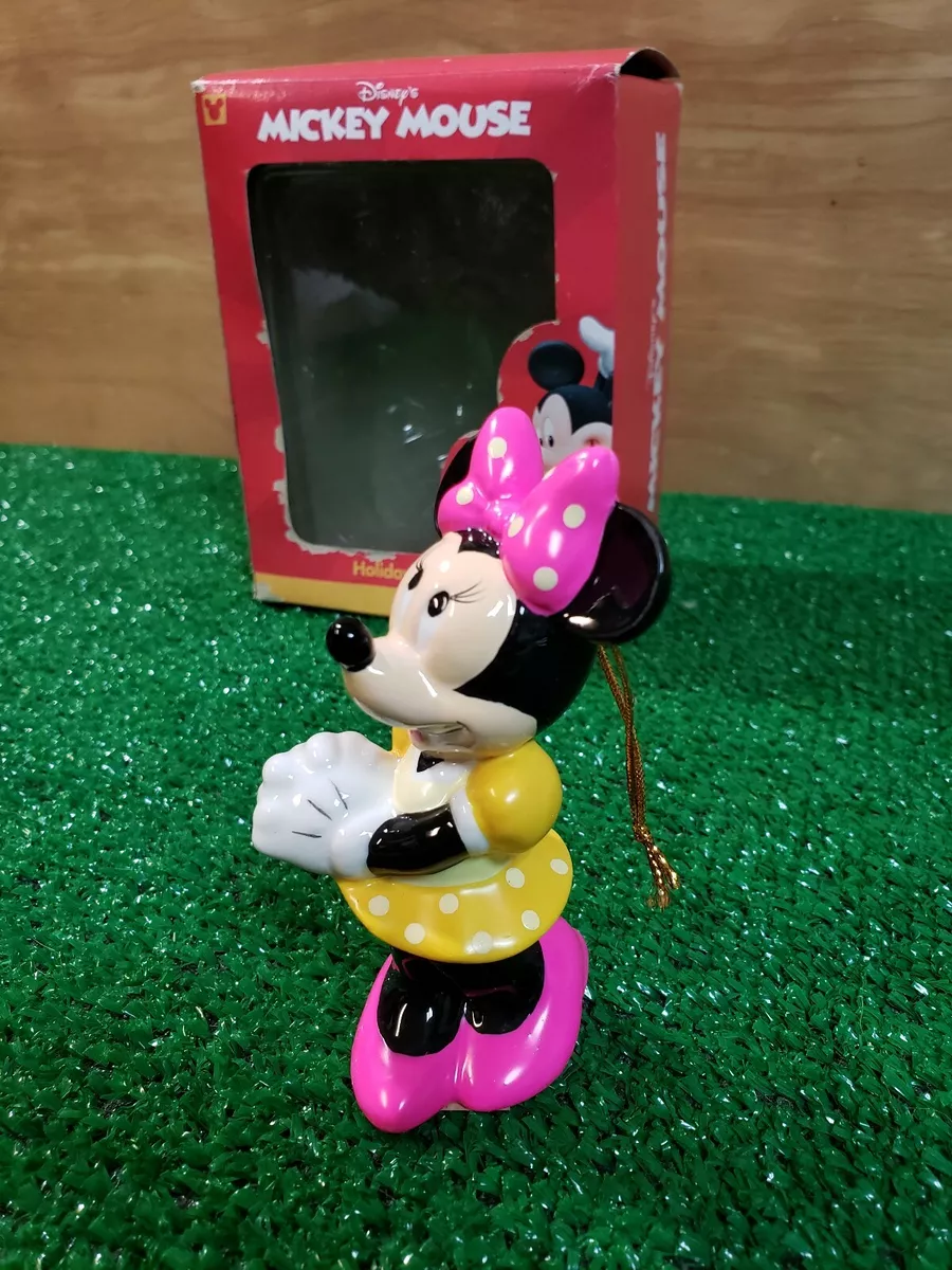Minnie mouse in cheap yellow dress