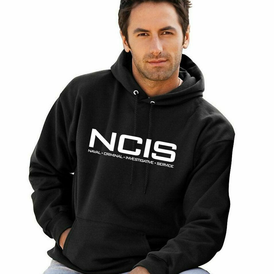 NCIS Sudadera con Capucha Servicio de Investigación Criminal Naval Pullover Sudadera de TV con Capucha