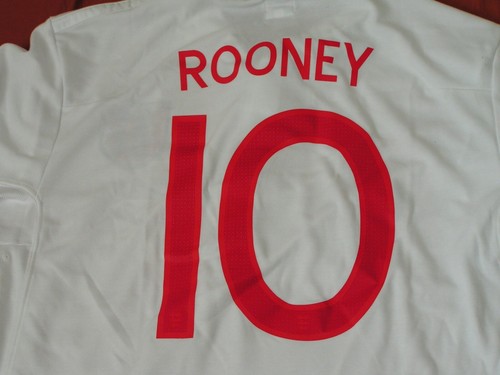 RARE England Jersey shirt 2010 – ROONEY #10 size XL - Picture 4 of 6