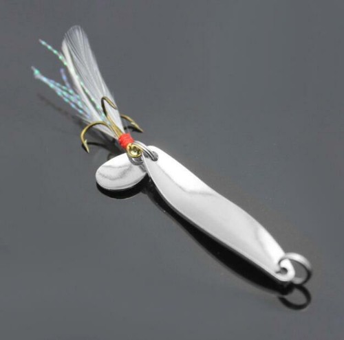 4PCS Metal Spoon Jigs Fishing Lure Swimbait 5g/7g/10g/13g Spinner Bait Saltwater - Picture 5 of 6