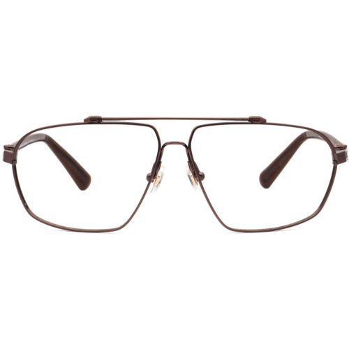 Nike Sunglasses Frame Only Supercharged 100 EV0442 268 Flexon Brown Pilot 62 mm - Picture 2 of 6
