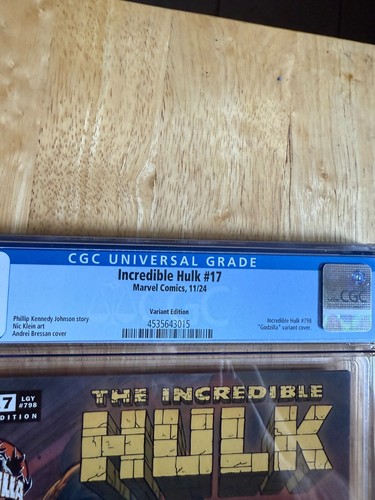UNGLAUBLICHER HULK #17 CGC 9.6 - ANDREI BRIXEN COVER! - Bild 3 von 4