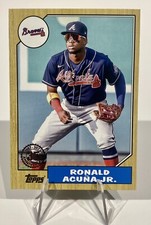 2022 Topps Update Ronald Acuna Jr. 1987 35th Anniversary #87TBU-11 Free Shipping