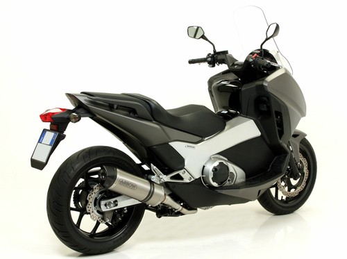 RACE TECH ARROW ALUMINIUM CARBONE SLIP-ON POUR HONDA INTEGRA 750 DCT 2014-2015 - Photo 6/8
