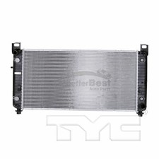 One New TYC Radiator Front 13029 22840115 for Cadillac Chevrolet GMC Hummer