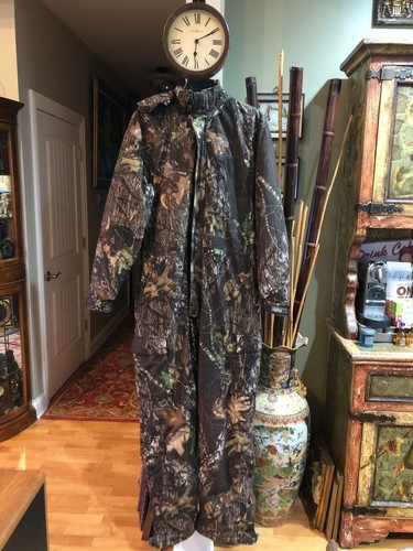 FIELD & STREAM HYDRO PROOF ULTRA / HUNTING INSULATION COVERALL VERY CLEAN - Picture 1 of 12