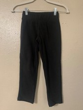 Children  s Place Kids Size 5/6 S Black Polyester Pants