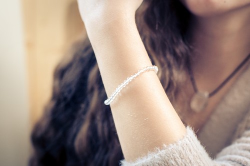 Fuente de vida Plus | Mini pulsera esférica | 4 mm | Pulsera de piedras preciosas de alta calidad - Imagen 7 de 173