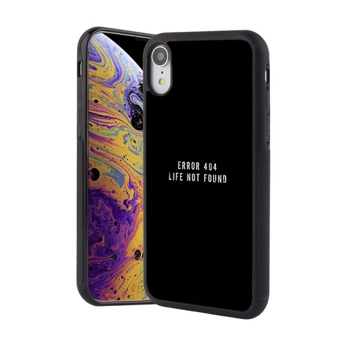 Error 404 Life Not Found Poster Cover For iPhone X XS 11 12 13 14 15 Pro - Picture 62 of 240