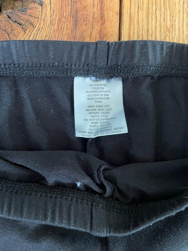 Toddler RBX Athletic Base Layer Unisex Sz 5/6 Black - Picture 2 of 2