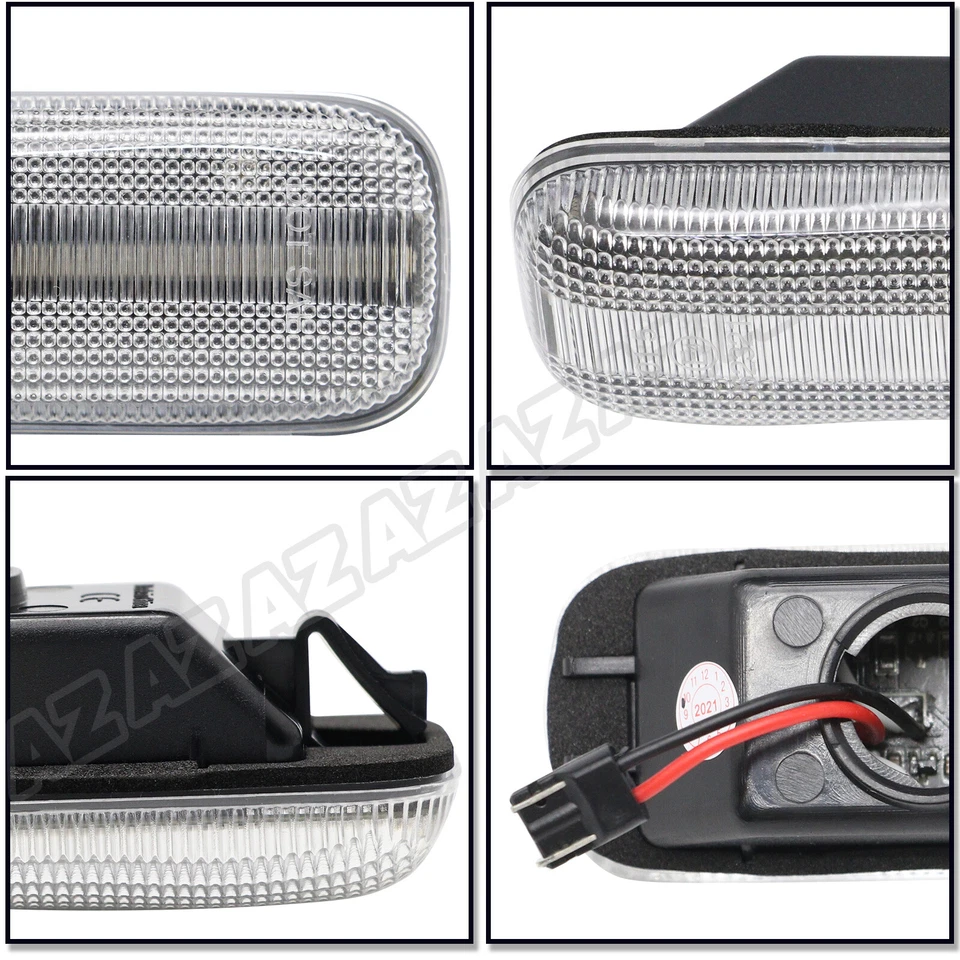 Dynamic LED Turn Signal Lights For Mercedes-Benz W163 ML320 ML430 ML55 AMG 99-03 Foto 4 de 4