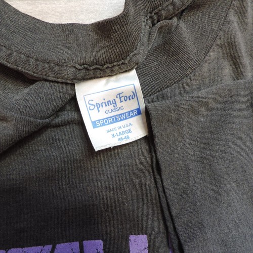 Vintage 1988 Metallica Damaged Justice Pushhead Spring Ford Medium T-Shirt Rock - Picture 5 of 8