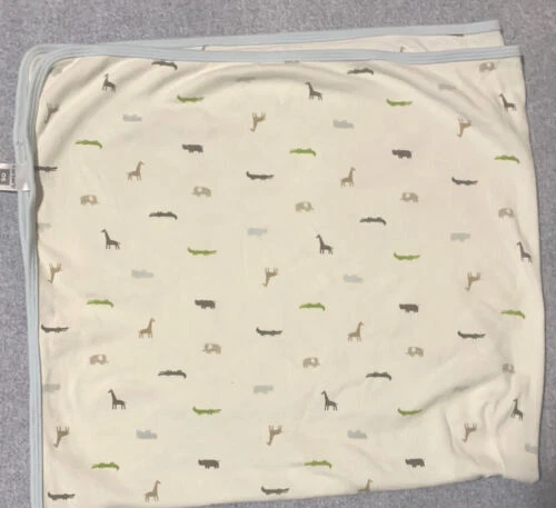Carter's Safari Nursery Swaddling Blankets