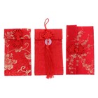  3 Pcs Dekorative Rote Umschläge Briefumschlag Rotes Paket Frühlingsfest Pakete