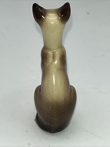 HAGEN RENAKER Gato Siamés Gatito Porcelana Miniatura Estatuilla Ching Li Cola Larga - Imagen 5 de 17
