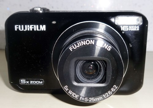 👌 Fujifilm Jx360 Digital Camera FinePix black 16.0MP + Charger - Tested - Picture 2 of 5
