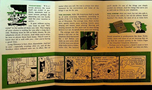 Folleto de la compañía telefónica de Nueva York hablando - Imagen 2 de 3