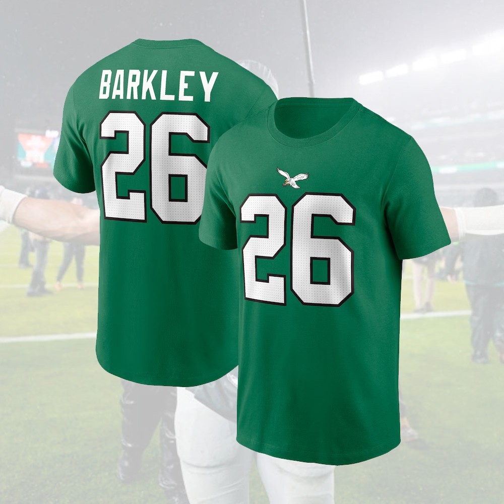 SALE - Saquon Barkley #26 Philadelphia Eagles 2025 Player Name