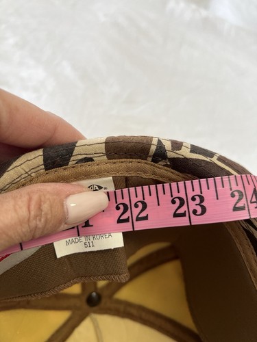 Vintage Winchester | SZ Medium Camouflage Hat Ear Flap Embroidered Deer Hunting - Picture 7 of 7