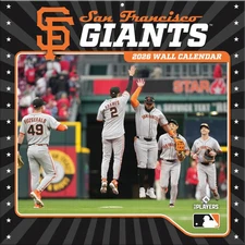 Turner Licensing,  MLB San Francisco Giants 2026 Wall Calendar, 12'' X 12'', 12-