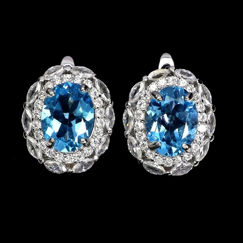 925 Sterling Silber Ohrringe Birne Smaragd 7x5 mm Rubin Perle Edelstein Schmuck