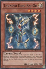 Thunder King Rai-Oh - LCGX-EN203 - Common - Unlimited Edition Lightly Played Leg