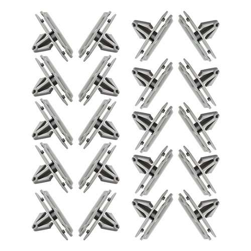 20Pcs Fender Flare Moulding Clips for Chrysler Jeep Liberty Wrangler 55157055AA - Picture 7 of 19